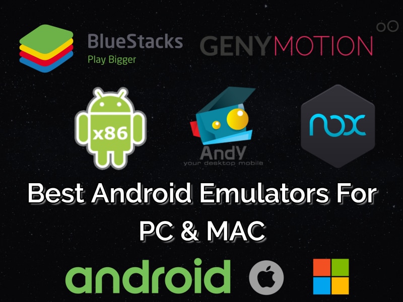 create android emulator in mac